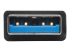 Eaton Tripp Lite series 4-Port Portable Slim USB 3.0 Superspeed Hub w/ Built In Cable - Close up