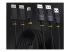 StarTech.com 6ft (1.8m) Dual-DisplayPort and USB 5Gbps KVM Cable - Close up