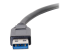 C2G 6ft USB C to USB A Cable - Close up
