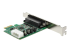 StarTech.com 4-port PCI Express RS232 Serial Adapter Card, PCIe RS232 Serial Host Controller Card, PCIe to Serial DB9 Card, 16950 UART, Desktop Expansion Card, Windows, macOS, Linux - Top