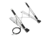 Targus Portable Stand with Integrated Dock - Left-angle