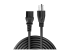 Lindy - Power cable - NEMA 5-15P (P) to power IEC 60320 C13 - Front