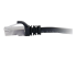 C2G Cat6a Booted Shielded (STP) Network Patch Cable - Close up