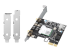 QNAP QXP-W6-AX200 - network adapter - Left-angle
