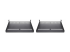 Startech 2-Pack 1U Server Rack Shelf, Vented, 44lb Capacity, 16" Deep (CABSHELF116V2PK) - Back