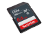 SanDisk Ultra - flash memory card - Left-angle