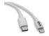 Eaton Tripp Lite Series USB-C to Lightning Sync/Charge Cable (M/M), MFi Certified, White, 3 ft. (0.9 m) - Left-angle