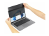 Kensington - Notebook privacy filter - Left-angle