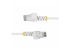 Startech 5m White Slim CAT6 Ethernet Cable, Snagless, 28AWG, LSZH - Multi-angle