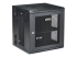StarTech.com 12U 19" Wall Mount Network Cabinet, 16" Deep Hinged Locking IT Network Switch Depth Enclosure, Vented Computer Equipment Data Rack with Shelf & Flexible Side Panels, Assembled - Left-angle