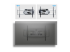 Startech - Mounting kit (wall mount, 2 vertical brackets) - Front