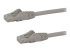 StarTech.com 10m CAT6 Ethernet Cable, 10 Gigabit Snagless RJ45 650MHz 100W PoE Patch Cord, CAT 6 10GbE UTP Network Cable w/Strain Relief, Grey, Fluke Tested/Wiring is UL Certified/TIA - Right-angle