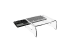 Dataflex Addit monitor riser 550 - Back