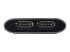 StarTech Thunderbolt 3 to Dual DisplayPort Adapter DP 1.4, Dual 4K 60Hz or Single 8K/5K Thunderbolt 3 to DP Adapter, TB3 to 2x DisplayPort Monitor Video Display Adapter, Mac/Windows - Left side