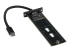 StarTech.com M.2 SSD Enclosure for M.2 SATA Drives - Right-angle