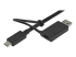 StarTech.com USB-C & USB-A Dock, Hybrid Universal Laptop Docking Station with Dual Monitor Display 4K 60Hz HDMI & DisplayPort, 60W Power Delivery, Gigabit Ethernet, Windows, Mac Chrome - Close up