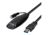 LINDY USB 3.0 Active Repeater Cable - Right-angle