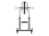Eaton Tripp Lite Series Heavy-Duty Rolling TV Stand, Height Adjustable, 60" - Back