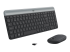 Logitech Slim Wireless Combo MK470 - Left-angle
