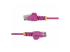 Startech 7m Pink Slim CAT6 Ethernet Cable, Snagless, 28AWG, LSZH - Multi-angle