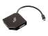 C2G Mini DisplayPort to HDMI, VGA, or DVI Adapter Converter - Left-angle