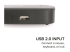 Plugable - USB peripheral sharing switch - Close up