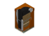 APC NetShelter SX Deep Enclosure with Sides Shock Packaging - Right-angle