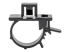 Eaton Tripp Lite Series HDMI Cable Lock Clamp Tie Screw for HDTVs Blu-Ray Installations - Back