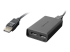 Lenovo - DisplayPort adapter - Right-angle