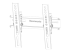 Neomounts WL35-350BL12 - Right-angle