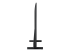 Samsung HG55AU800EU - 55" Diagonal Class HAU8000 Series LED-backlit LCD TV - Left side