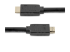 Startech 15m(50ft) HDMI 2.0 Cable, 4K 60Hz Active HDMI Cable, CL2 Rated for In Wall Installation, Long Durable High Speed Ultra-HD HDMI Cable, HDR 10, 18Gbps, Male to Male Cord, Black - Multi-angle