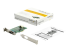 StarTech.com 1-port PCI Express RS232 Serial Adapter Card, PCIe RS232 Serial Host Controller Card, PCIe to Serial DB9 COM Port, 16950 UART, Low Profile Expansion Card, Windows/macOS/Linux - Right-angle