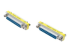 StarTech.com DB25 Slimline Gender Changer F/F - Multi-angle