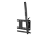 StarTech.com Portrait/Vertical TV Wall Mount, Heavy Duty TV Wall Mount, 40-55 inch VESA TV (110lb/50kg), Tilting Low Profile Digital Signage Television Mount with Lockable Security Bar - Close up