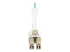 StarTech.com 3m (10ft) LC to LC (UPC) OM4 Multimode Fiber Optic Cable w/Push Pull Tabs, 50/125µm, 100G Networks, Bend Insensitive, Low Insertion Loss - Close up