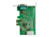 StarTech.com 1-port PCI Express RS232 Serial Adapter Card, PCIe RS232 Serial Host Controller Card, PCIe to Serial DB9 COM Port, 16950 UART, Low Profile Expansion Card, Windows/macOS/Linux - Top
