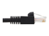 Eaton Tripp Lite Series Cat6a 10G Snagless UTP Ethernet Cable (RJ45 M/M), Black, 25 ft. (7.62 m) - Close up