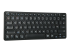 Targus - Keyboard - compact, multi-device, antimicrobial - Left-angle