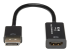 Eaton Tripp Lite Series 6in DisplayPort to HDMI Adapter Converter 4K x 2K @ 24/30Hz Active UHD DP to HDMI M/F DPort 1.2 6" - Front