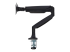 StarTech.com Desk Mount Monitor Arm, Heavy Duty Ergonomic VESA Monitor Arm, Single Display up to 9kg, Full Motion, Height Adjustable, Articulating, Aluminum, C-Clamp/Grommet, Black - Right side