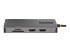 StarTech.com USB C Multiport Adapter, Dual HDMI Video, 4K 60Hz, 2-Port 5Gbps USB-A Hub, 100W Power Delivery Charging, GbE, SD/MicroSD, USB Type-C Mini Travel Dock, 12"/30cm Cable - Front
