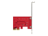 StarTech.com SATA PCIe Card, 2 Port PCIe SATA Expansion card, 6Gbps SATA Card, Full/Low Profile, PCI Express to SATA Adapter, ASM1062R SATA RAID Controller Card - Bottom