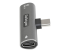 StarTech.com USB C Audio & Charge Adapter, USB-C Audio Adapter with USB-C Audio Headphone/Headset Port and 60W USB Type-C Power Delivery Pass-through Charger, For USB-C Phone/Tablet/Laptop - Right side