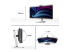 Philips 34B2U6603CH - 6000 Series - Multi-angle