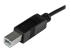 StarTech USB C to USB B Printer Cable - Right-angle