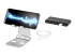 StarTech.com Phone and Tablet Stand, Foldable Universal Mobile Device Holder for Smartphones & Tablets Adjustable Multi-Angle Ergonomic Cell Phone Stand for Desk Portable, 4in to 13in - Right-angle