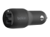 Belkin BoostCharge Dual Charger car power adapter - Left-angle