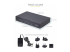 StarTech.com 4-Port KM Switch with Mouse Roaming, USB Switch for Keyboard/Mouse, 3.5mm and USB Audio, Peripheral Sharing for 4 Computers, USB 3.0 Switcher, TAA Compliant - Right-angle