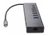 LINDY DST-Mini Duo - Docking station - Left-angle
